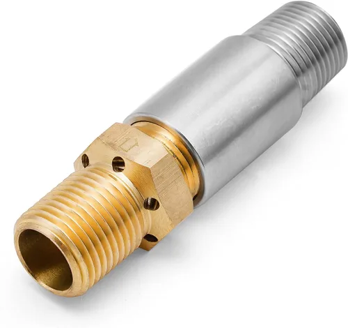 Miniatura 8 de Válvula de Mezcla de Aire para Hogueras Stanbroil, Válvula Mezcladora de Aire de Latón Sólido de 1/2" con Capacidad Alta de 150K BTU para Hogueras