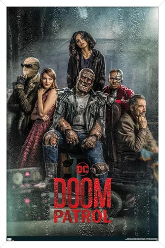 Miniatura 14 de Trends International DC Comics TV Doom Patrol - Póster de pared de hoja del grupo uno