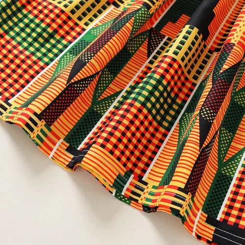 Miniatura 6 de YOUNGER TREE - Conjunto de ropa para bebé, diseño africano Dashiki Ankara