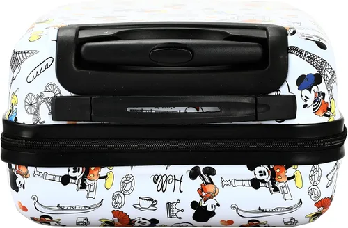 Miniatura 6 de Bioworld Disney Mickey Mouse - Juego surtido de equipaje de 3 piezas, color blanco, Blanco