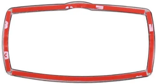 Miniatura 7 de YIWANG Cubierta de acero inoxidable para el interior del interruptor de los faros delanteros del automóvil para BMW X5 E70 X6 E71 2008-2013
