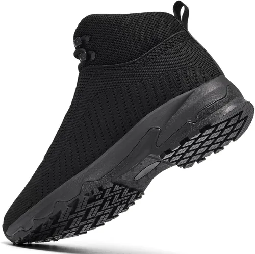 Miniatura 2 de SHULOOK Botas de trabajo antideslizantes para hombre, antideslizantes, ligeras, para cocina, cocina, restaurante, servicio de alimentos, zapatos