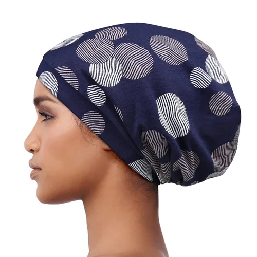 Miniatura 93 de Alnorm - Gorro con forro de satén y suave banda elástica para hombres y mujeres, talla única Se ajusta a la mayoría
