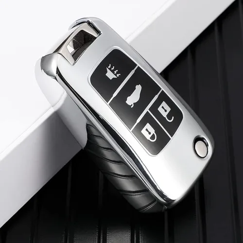 Miniatura 9 de TPU Car Remote Key Case Cover Shell Fob, for Buick for Chevrolet Cruze Aveo Trax for Opel Astra Corsa Meriva Zafira Antara J