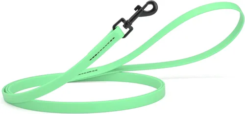Miniatura 79 de Dogline Biothane - Correa impermeable para perro, correa de nailon tejido con revestimiento fuerte, con herrajes negros, a prueba de olores, fácil