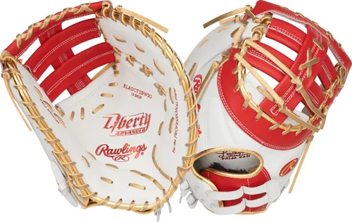 Miniatura 13 de Rawlings Guantes de sóftbol Liberty Advanced Color Series Fastpitch Tamaños 11.75 a 13 pulgadas Múltiples estilos