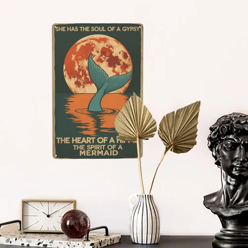 Miniatura 5 de Placa de lata para amantes de la aviación, 8 x 12 pulgadas, decoración de pared retro de avión para regalos de piloto, hangar oficina y entusiasta