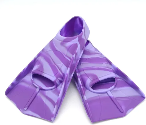 Miniatura 31 de Gugmoy Kids Swim Fins,Comfortable Silicone Flippers for Swimming and Diving,Size Suitable Beginners Kids Girls Boys Adults