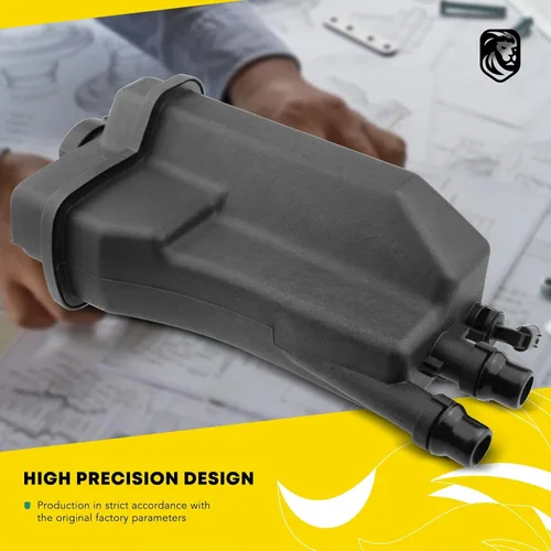 Miniatura 8 de YHTAUTO Depósito de expansión del depósito de desbordamiento de recuperación de refrigerante del motor con tapa y sensor presurizados para 1995-2003