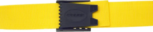 Miniatura 3 de Cressi Cinturón de peso para buceo libre, pesca con lanza - Marsellesa - Nylon - Hebilla de liberación rápida - Diseñado en Italia Amarillo
