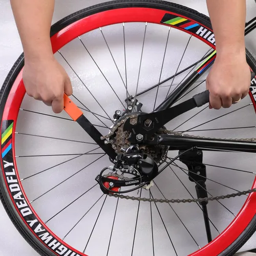 Miniatura 5 de Oumers Herramienta de extracción de casete de bicicleta, látigo de cadena de bicicleta+llave de pedal+herramienta de extracción de rueda libre 2
