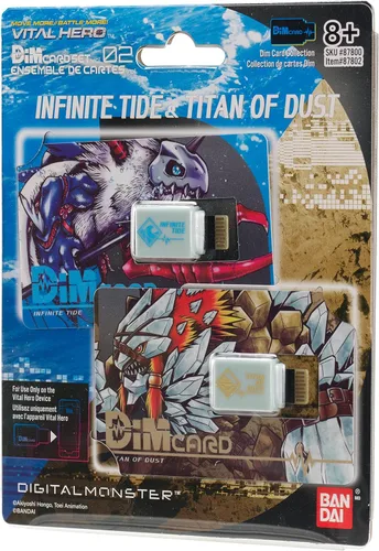 Miniatura 2 de Bandai Namco - Digimon - Vital Hero DIM Card Pack (Infinite Tide & Titan of Dust)