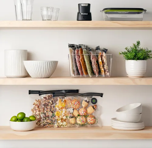 Miniatura 4 de FoodSaver® Bolsas reutilizables con cremallera al vacío de un galón
