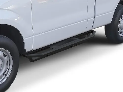 Miniatura 4 de APS Estribos de acero inoxidable con armadura lateral de 6.5 pulgadas compatibles con Ford F150 2015-2026 Regular Cab y F-250 F-350 Super Duty
