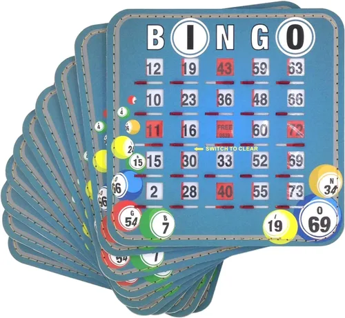Miniatura 3 de Tarjetas de obturación para Bingo Tapp Collections™, 10 unidades Billetes de Dólar