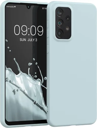 Miniatura 20 de kwmobile Funda compatible con Samsung Galaxy A23 4G / 5G - Funda de silicona TPU metálica suave y delgada - Rojo oscuro metálico