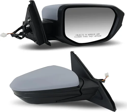 Miniatura 27 de Espejo lateral del conductor compatible con Honda Civic Coupe Sedan Hatchback 2016, 2017, 2018, 2019, 2020, 2021, espejo con cristal eléctrico, sin