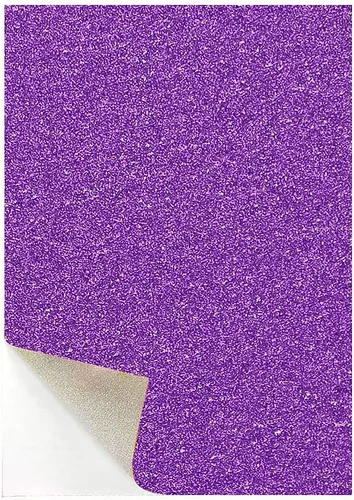 Miniatura 10 de 20 hojas de papel de cartulina con purpurina brillante y autoadhesivas, tamaño A4, para proyectos de manualidades, fabricación de tarjetas