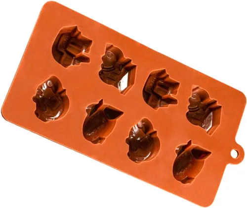 Miniatura 6 de Molde de silicona para coche 8 moldes de caramelo de silicona molde de chocolate s hornear molde de chocolate molde de chocolate moldes de silicona