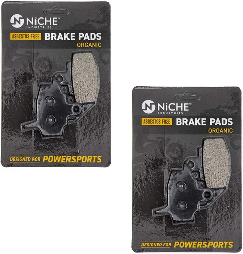 Miniatura 6 de NICHE Juego Pastillas de Freno para Kawasaki KLR650 KL650 43082-1078 Delanteras Orgánicas
