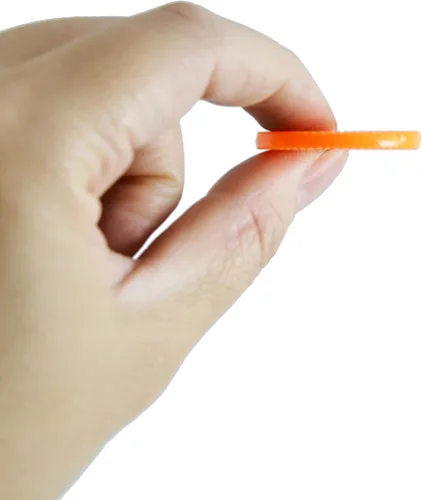 Miniatura 6 de Smartdealspro 64 unidades de 1.260 in/1.26 pulgadas de plástico opaco para contadores de aprendizaje, mini fichas de juego de fichas de póquer