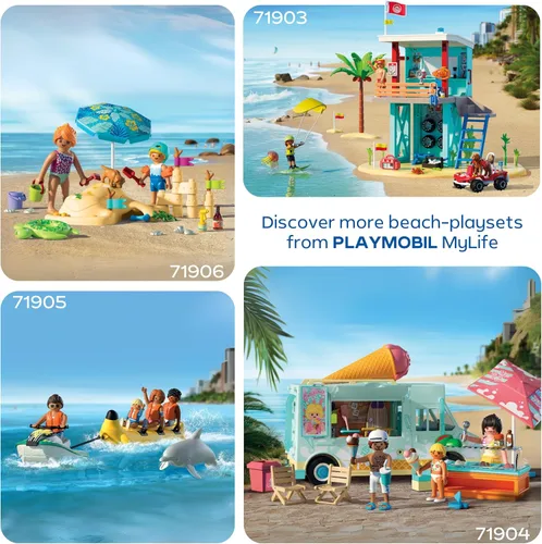 Miniatura 5 de Playmobil Diversión familiar en la playa