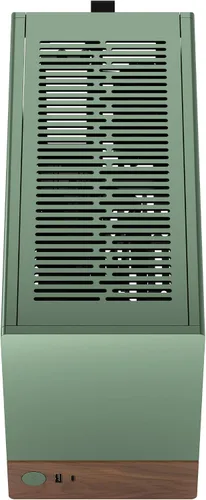 Miniatura 26 de Fractal Design Terra Graphite - Panel frontal de madera de nogal - Factor de forma pequeño - Carcasa para juegos Mini ITX - Cable elevador PCIe 4.0