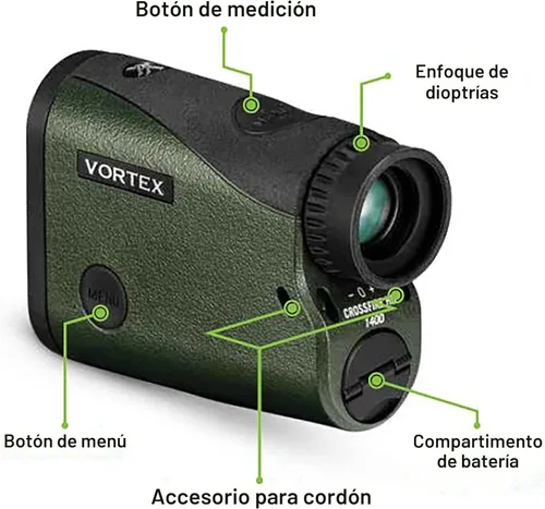 Miniatura 6 de Vortex Optics Crossfire HD 1400 - Telémetro láser