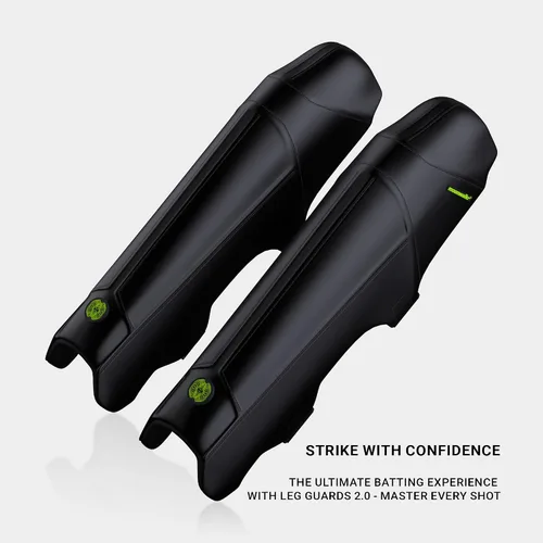 Miniatura 7 de moonwalkr Leg Guard 2.0 Equipo de críquet Negro