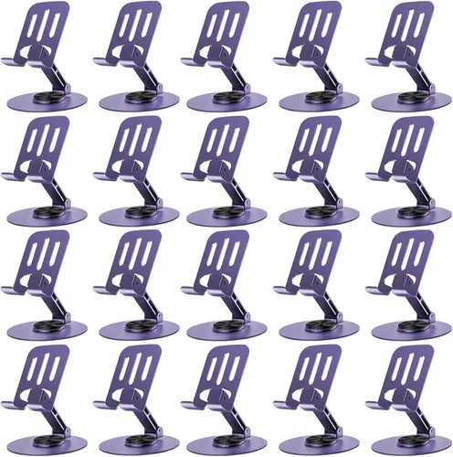 Miniatura 8 de Soporte Universal de Metal para Celular, Soporte Ajustable de Ángulo Múltiple con Rotación de 360°, Antideslizante, Compatible con iPhone 17 16 Pro
