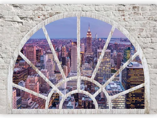 artgeist Mural de pared prémium de Nueva York, 79 x 55 pulgadas, papel tapiz no tejido, decoración de pared de vellón, impresión fotográfica, diseño