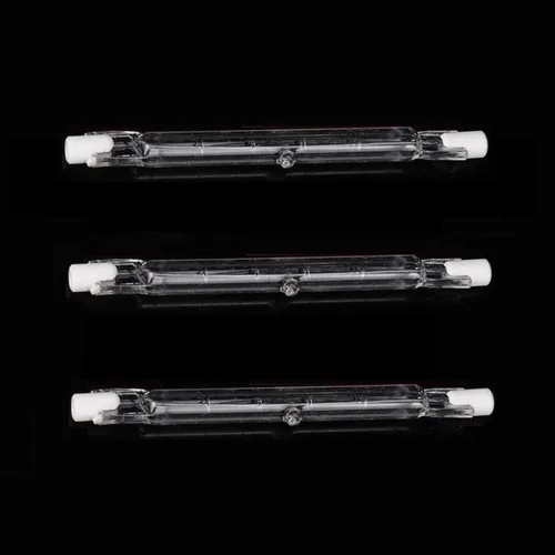 Bombillas halógenas R7S 118MM 200W 120V Bombilla halógena R7S J118mm 300W 220V T3 J Tipo Bombilla de doble extremo 1PC 120V-100W