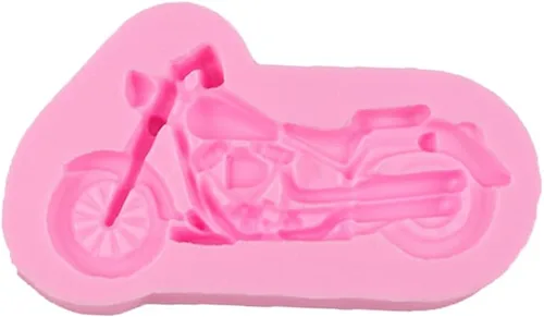 Miniatura 6 de Cestony Moldes de silicona para motocicleta para bricolaje, pasteles, fondant, galletas, jabón, pudín de azúcar, chocolate, caramelos duros