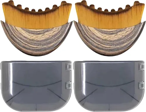Miniatura 8 de Cepillo linfático de contorno facial, masajeador de drenaje linfático, reductor de doble barbilla, cepillo de drenaje linfático para cara, diseñado