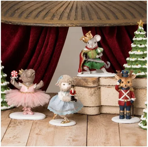 Miniatura 3 de Bethany Lowe Cascanueces de reno