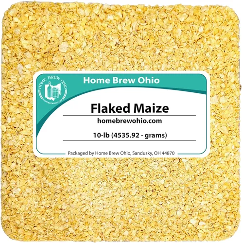 Miniatura 2 de Brewmaster -42147-MB Maíz en copos (maíz) - Bolsa de 1 libra (paquete de 10)