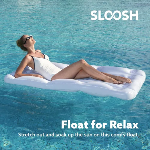Miniatura 5 de SLOOSH Juego de juguetes de piscina, juego de lanzamiento de pong, juguetes de agua para adultos y niños, juegos familiares, flotadores inflables