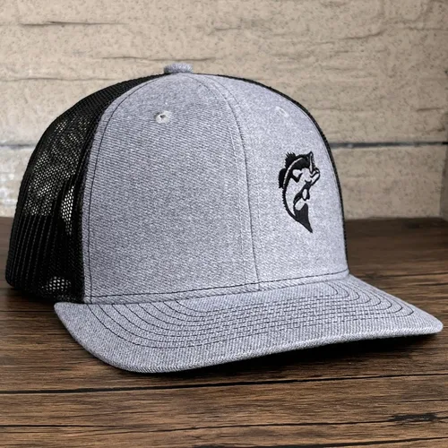 Miniatura 27 de Sombreros de pez lubino para hombres y mujeres, regalos de pesca con mosca, gorra de béisbol para papá