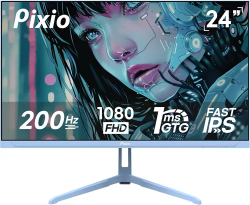 Miniatura 22 de Pixio PX246 Wave Beige 24 pulgadas 120Hz Frecuencia de Actualización Resolución FHD 1080p Panel IPS 4ms GTG Tiempo de Respuesta Monitor
