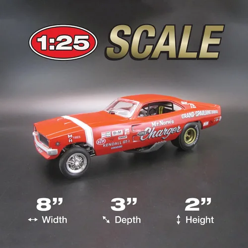 Miniatura 4 de Polar Lights Mr. Norm 1969 Dodge Charger Funny Car Kit de modelo a escala 1:25