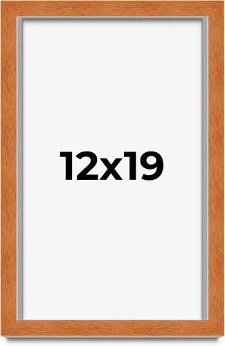 Miniatura 17 de Marco de 3 x 3 pulgadas, marco de madera maciza de nuez miel tradicional marrón Ancho de moldeo de 0.875 pulgadas Profundidad de conejo de 0.875