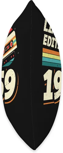 Miniatura 2 de Retro Limited Edition 1959 Cassette Tape 65th Birthday Throw Pillow