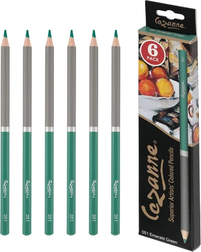Miniatura 28 de Cezanne Creative Mark - Lápices de colores de primera calidad, tierra italiana, paquete de 6 lápices de dibujo altamente pigmentados, lápices