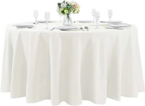 Miniatura 36 de Cupuamon - Mantel rectangular de 60 x 84 pulgadas, tela de poliéster lavable para decoración de bodas, fiestas, cenas y banquetes