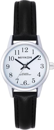 Miniatura 14 de Miykon Dainty Minimalist Dress Watches for Women – Small Easy Reader Analog Watch with Genuine Leather Strap and Second Hand – Japanese Quartz