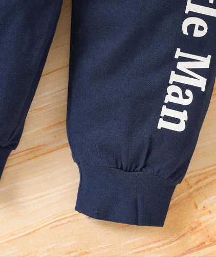 Miniatura 7 de Viworld Conjunto de ropa de manga larga con capucha y pantalones para otoño e invierno