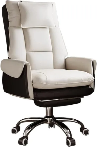 Miniatura 15 de High Back Computer Gaming Chair with Footrest Lumbar Backrest Design Executive Swivel Office Desk Chairs for Conference Room Living Bedroom