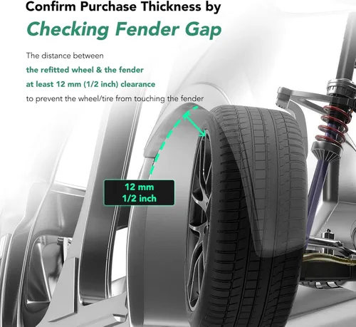 Miniatura 11 de YHTAUTO Espaciadores de rueda centrados en buje 4x100mm de 20mm Compatibles con modelos Honda, Acura, Kia, Mini y Mitsubishi, Integra, CRX