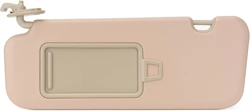 Visera solar para el lado izquierdo del conductor compatible con Hyundai Elantra AD 2017 2018 2019, reemplaza # 85210-F0100TTX (beige)