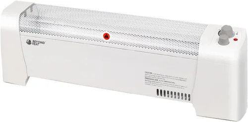 BEYOND HEAT Calentador eléctrico de zócalo, calentador de convección de 1500W con termostato ajustable y protección contra sobrecalentamiento,